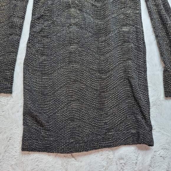 BCBGeneration Sparkle Tonight Off Shoulder Mini Dress Black Gold Size XXS - Picture 3 of 13